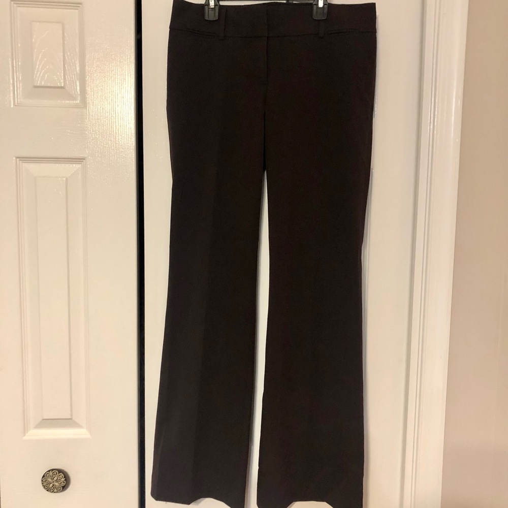 Women’s LOFT size 4 dark brown trousers